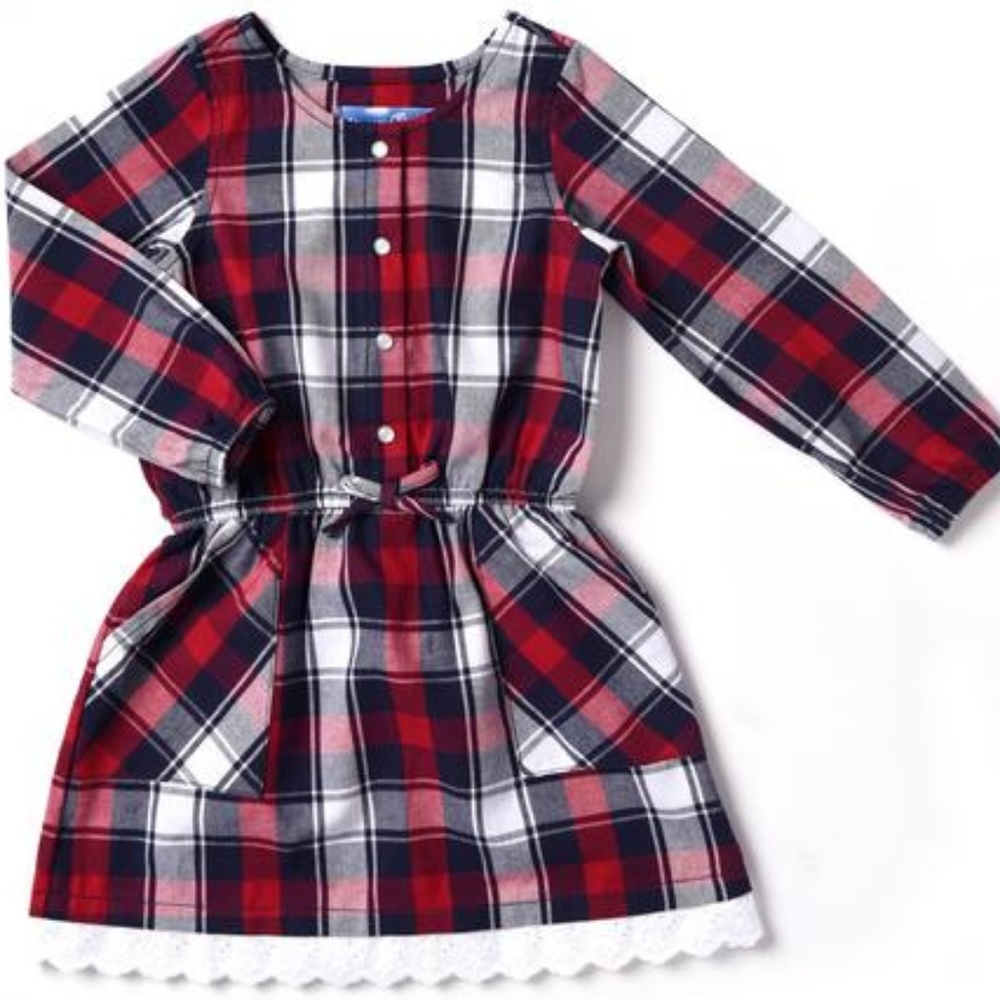 NWT Kapital K Manchester Red Plaid Flannel Dress